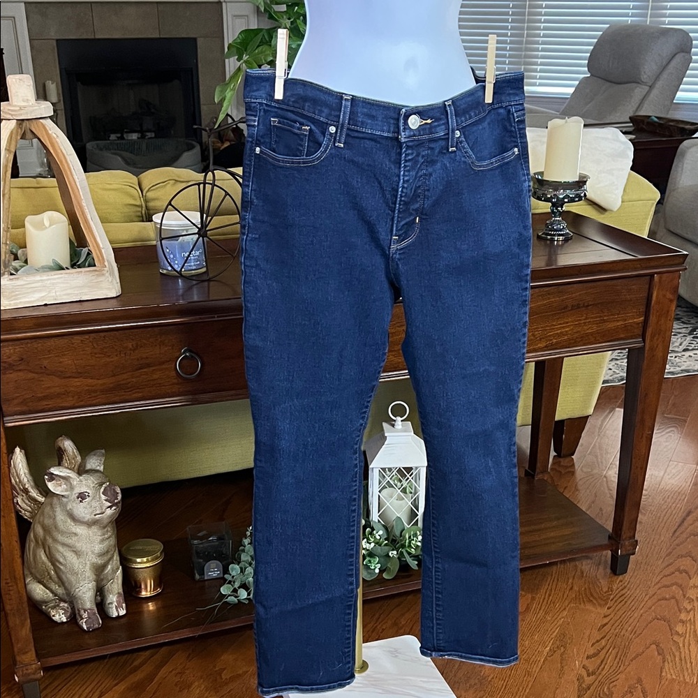 Levi's Women's Indigo Straight Leg Jeans